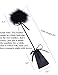 Vivilover Feather Tickler and Leather Slapper Costume Accessory (Black)
