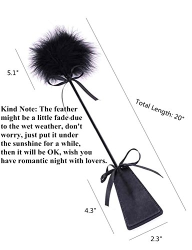 2 Vivilover+Flirting+Feather+Leather+Slapper