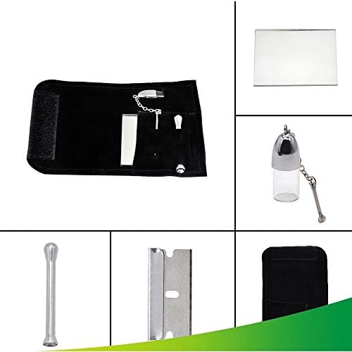 DmHirmg Hide & Roll Up Tobacco Pouch,Tobaco Kit with 2 Snuff Bullets+2 Accessories +1 Pouch by GoldenMonkey