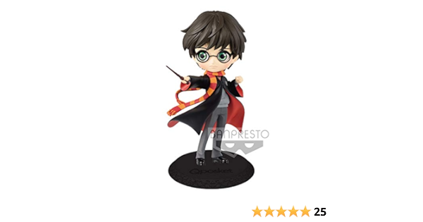 Amazon Com Harry Potter Q Posket Harry Potter A Normal Color Ver Black Yellow Orange Toys Games