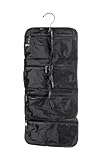 Baggallini Hanging Cosmetic Travel Bag, Black, One Size