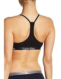 Calvin Klein - Bralette con espalda cruzada acolchada para mujer