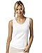Indera Women's 100% Cotton Rib Knit Camisole, White, Small, 3-pk - Misses, Womens