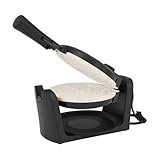Oster CKSTWFBF10W-ECO Dura Ceramic Flip Waffle Maker, White (Kitchen)