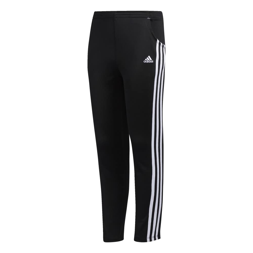 Adidas Girls Tricot Warm-Up Athletic Sports Pants, Black, X-SmallRegular Image