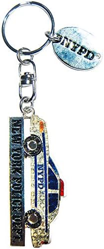 Official Police Car Souvenir Keychain