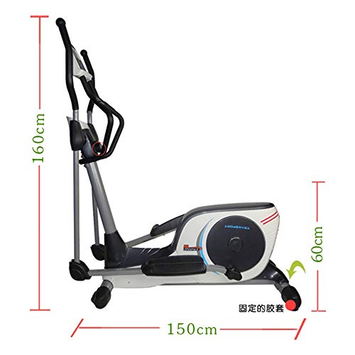 XIAOLULU-Sports-Elliptical-Cross-Trainer-Elliptical-Machine-Elliptical-Exercise-Trainer-Machine-With-LCD-Monitor-For-Home-Using-Top-Levels-Elliptical-Trainer-Color-Black-Size-150x60x160cm