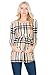 My Bump Women's 3/4 Sleeve Front Pleated Ultra Soft Maternity Top(Made in USA)
