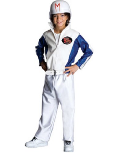 Deluxe Speed Racer Kids Halloween Costume Large