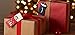 Amazon.com $10 Gift Card in a Red Holiday Gift Tag
