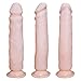 9 Inches Flexible Realistic Harnessable with Suction Cup Bendable for Women