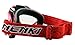 NENKI MX Dirtbike Motocross Goggles NK-1019 for Adult(Techline Red,Clear Lens)