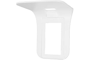 Estink Wall Outlet Shelf ABS Wall Plug Shelf with Cable Management, Phone Charger Holder Organizer for Bathroom Kitchen Garag