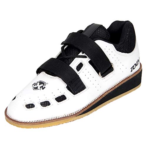 RXN Weightlifting Shoes 15 White-Black - Thumbnail 5