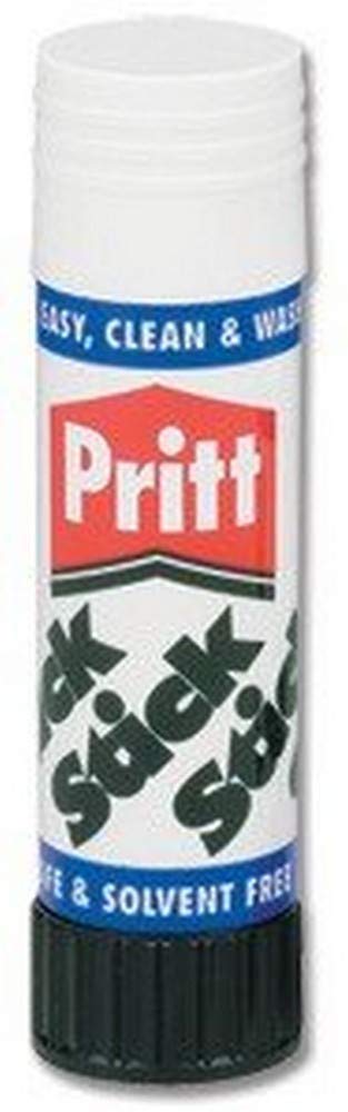 Pritt Stick Glue Solid Washable Non-toxic Large 43gm Ref 965655 [Pack of 24]