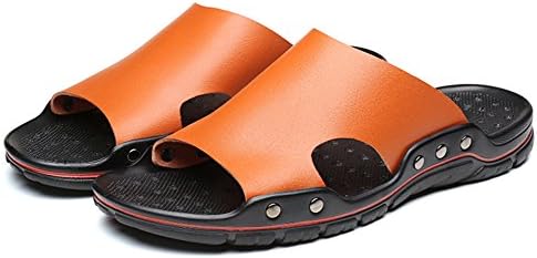 CMM Mens Casual Open Toe Slide Sandals Summer Slippers Breathable Walking Beach Sandals