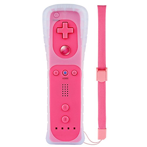 image for Wii Remote Controller Zoewal FA01 Wii Remote with Silicone Case Wrist 