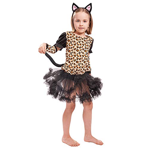 EraSpooky Little Girl's Tiger Costume Halloween Animal Onesies