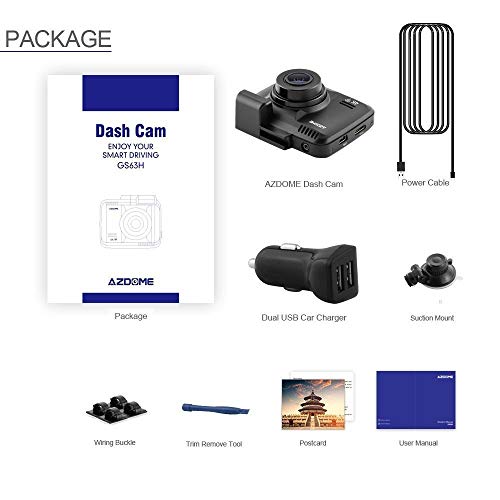 4K Car Dash Cam, 2.4" Dash Camera Recorder WiFi GPS, 170 °Wide Angle Dashboard Camera with G-Sensor, WDR Super Night Vision, Loop Recording,Parking Monitor,SOS Protection,Motion Detection
