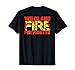 Wildland Fire Rescue Department T-Shirt Firefighters Firemen