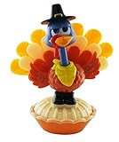 Greenbrier Miniature Thanksgiving Solar Powered Dancing Turkey - 3.75 x 4.5 Inches