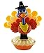 Greenbrier Miniature Thanksgiving Solar Powered Dancing Turkey - 3.75 x 4.5 Inches