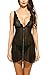 Avidlove Sexy Lingerie for Women Long Nightwear Lace Babydoll Chemise Set