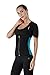 DoLoveY Neoprene Slimming Vest with Sleeves Exercise Workout Waist Trainer Corset Top Sauna Sweat Suits Hot Body Shapers for Weight Loss