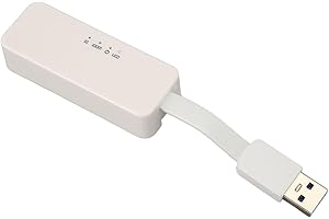 USB 3.0 to Gigabit Ethernet Adapter, High Speed RJ45 Network Converter Stable Compact for Laptop Desktop OS USB Bus Powered A