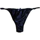 Yavorrs Womens Silk Panties G String Thong Underwear Size S M L XL 2XL
