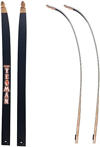 Old World Yeoman 54" &amp; 62" Takedown Recurve Bow Limbs Only | 15lbs 20lbs 25lbs 30lbs 35lbs 40lbs 45lbs 50lbs 55lbs |