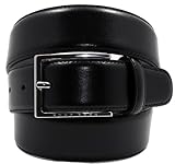 HUGO BOSS Leather Belt Mens Handmade in Italy