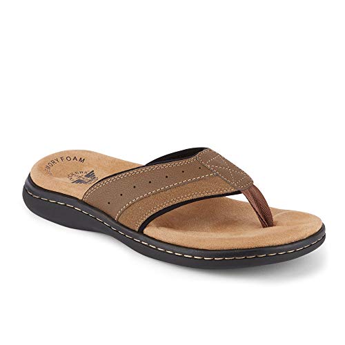 Dockers Men's Laguna Flip Flop, Abbronzatura scura., 41 EU