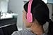 NeoJDX Milan II - Wireless Bluetooth Stereo Headphones with Built-In Microphone - Connects to 2 Devices - Pink