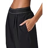 AuroraBTQ Womens Wide Leg Yoga Pants Casual Work Dress Pants Lounge Sweatpants Trousers with Pockets Suit Up Trousers