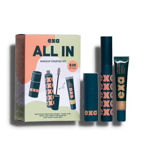 Exa Beauty - All In Clean Beauty Starter Kit | Cruelty-Free, Inclusive Clean Beauty (3 Pieces)