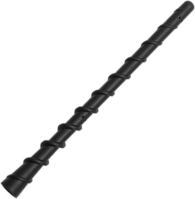 Spiral Antenna Mast for Ford F150 F250 F350 Super Duty F150 Raptor 2009 2010 2011 2012 2013 2014 2015 2016 2017 2018 2019 4 Inch Long Black