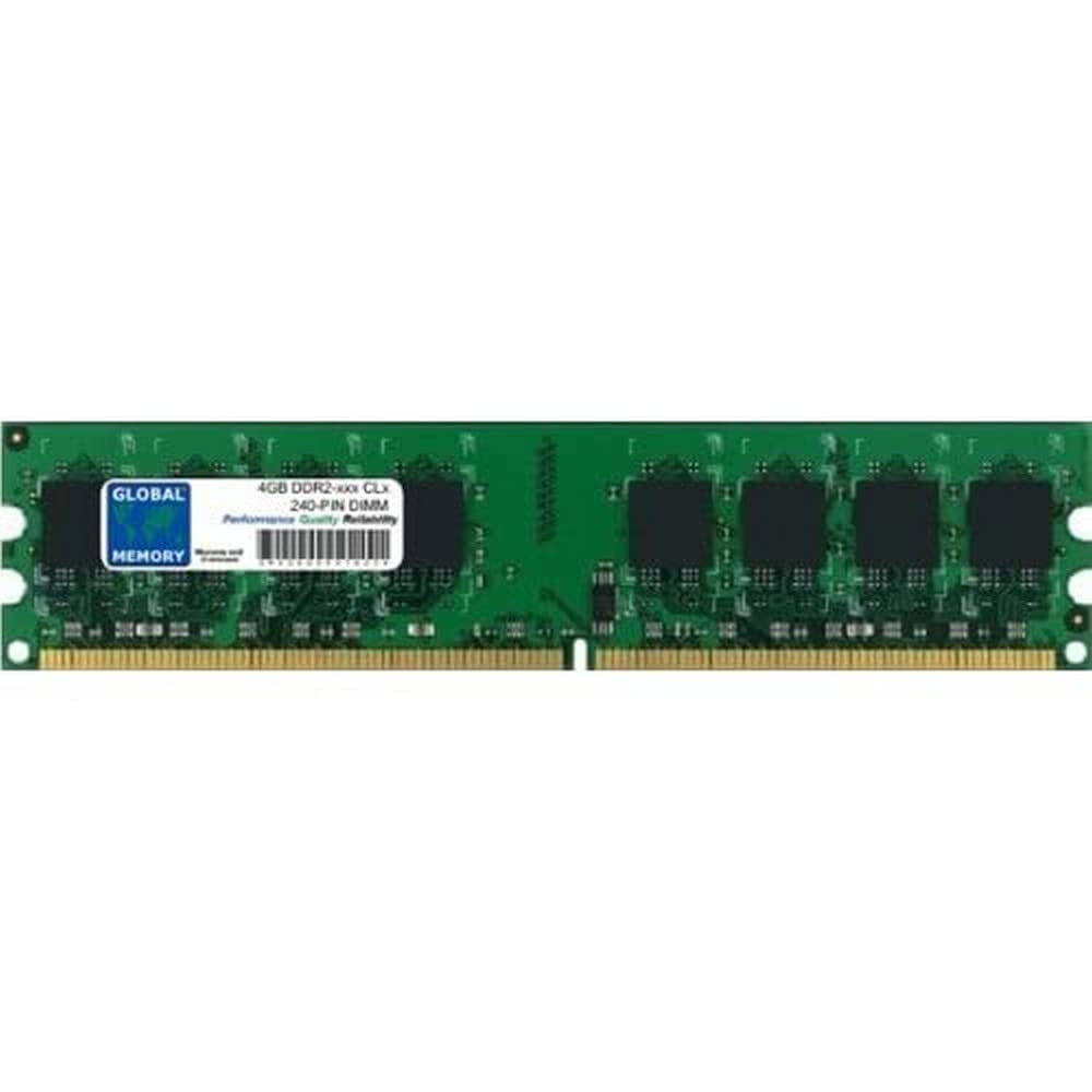 4GB DDR2 667/800MHz 240-PIN DIMM MEMORY RAM COMPATIBLE WITH PC DESKTOPS/MOTHERBOARDS