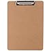 Letter Size Clipboard (6 pack) with Low Profile Clip and Rounded Corners, Fiberboard MDF Hardboard Great for Schools, Office or Silent Auctions by Atlantic Trading Company