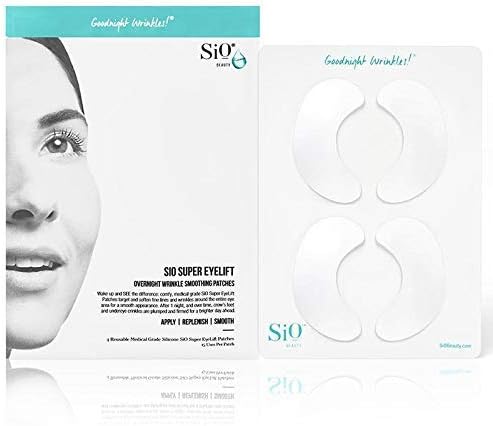 SiO Beauty Under-Eye Patches For Puffy Eyes - Anti-Wrinkle Gel Pads For Fine Lines and Wrinkles - Overnight Eye Mask Patch For Dark Circles and Bags - Hydrating Facial Skin Under-Eye Treatment Pad Set