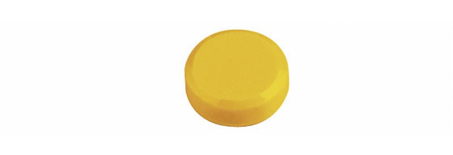 MAUL 20 mm 0.3 kg Maulpro High Quality Round Magnet for Whiteboards - Yellow (Pack of 20)