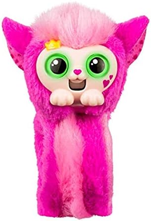 Squishies Small Live Pets Wrapples Toys, Interactive cat Monkey Wearable Cutest Toys Eyes Changing Colors Plush Wrist Toys for Boys and Girls and Birthday Present