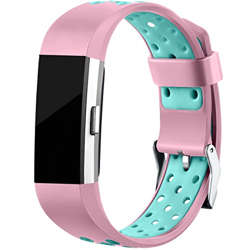 For Fitbit Charge 2 Bands, Maledan Replacement Accessory Sport Bands With Air Holes for Fitbit Charge 2 HR, Small