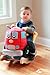 Rockabye Kid's Dumpee The Truck Play & Rock Ride-On Rocker, Multi