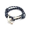 VIRGINSTONE-Gold-Plated-Anchor-Bracelets-on-Colorful-Nylon-Ropes