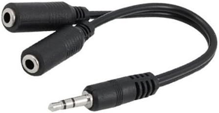 CLASSYTEK 3.5mm Audio Y Splitter Cable for Speaker and Headphones