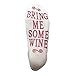 If You Can Read This Bring Me Some Wine Gift Socks - Perfect Hostess or Housewarming Gift Idea, Birthday Present, or Mother's Day Gift for a Wine Enthusiast
