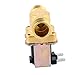 uxcell G1/2 inches Water Brass Solenoid Valve Normal Close Electromagnetic Valve 12V