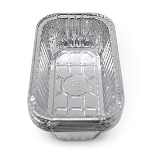 6 Fig+Leaf+Disposable+Aluminum+Meatloaf