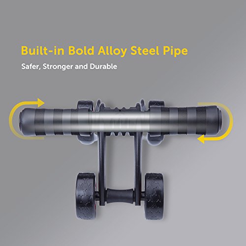 KANSOON-Ab-Roller-Wheel-Exercise-Equipment-34-Ab-Wheel-Innovative-Ergonomic-Abdominal-Roller-Ab-Workout-Equipment-Ab-Roller-for-Home-Gym-Ab-Machine-for-Ab-Trainer-Abs-Roller-with-Knee-Pad